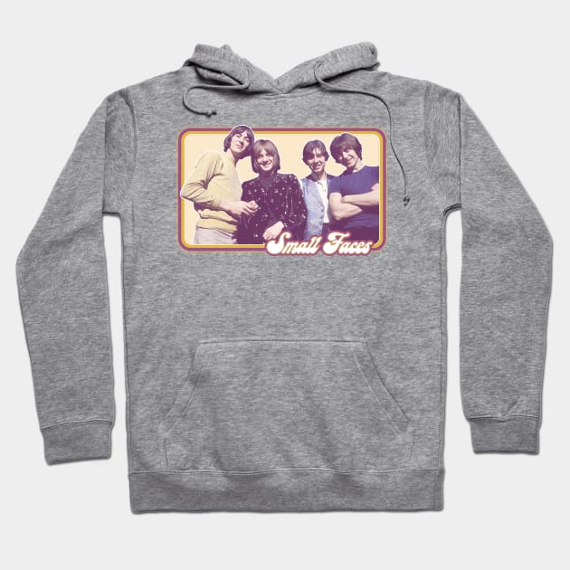 Small Faces / Retro Fan Design Hoodie by DankFutura